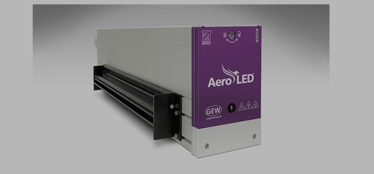 GEW launch AeroLED – a fully air-cooled UV LED curing system